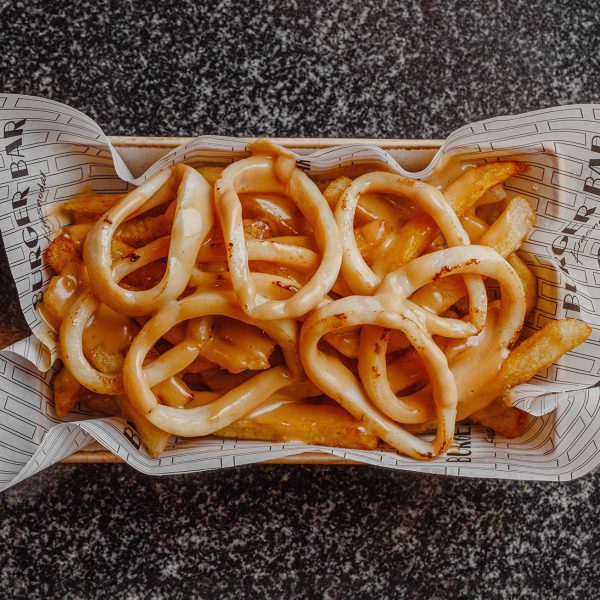 Картофель с кальмаром