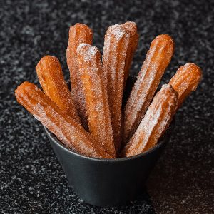 Чуррос с солёной карамелью