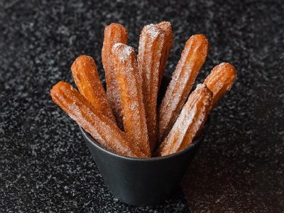 Чуррос с солёной карамелью