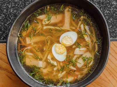 Суп куриный