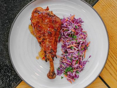 Ножка индейки в сладком чили