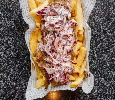 Картофель с рваной говядиной